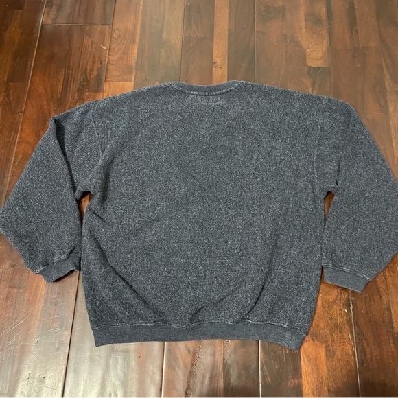 Big Dogs Fuzzy Sweater Men’s Small Oversize Gray Textured Vintage - Picture 6 of 6